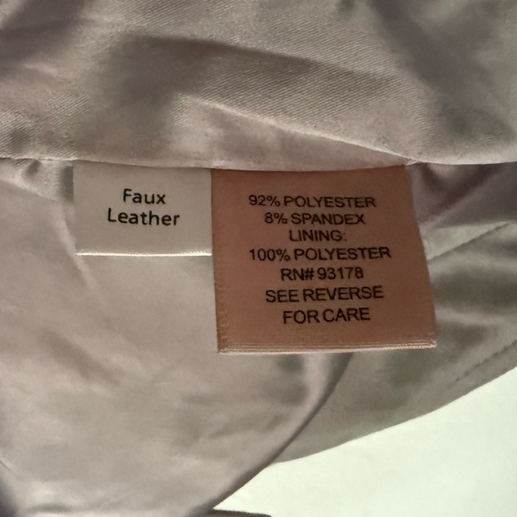 Philosophy|Light Gray Vegan Suede Leather Moto Jacket•size XL,fall winter style - Picture 9 of 12